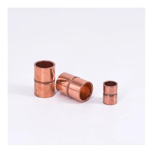 15mm Inner Diameter Copper End Feed Straight Equal Coupling Plumbing Fitting Scoket Weld Water Gas Oil 1.5mm Thickness 15mm Inner Diameter Copper End Feed Straight Equal Coupling Plumbing Fitting Scoket Weld Water Gas Oil 1.5mm Thickness von BYCIFRLG