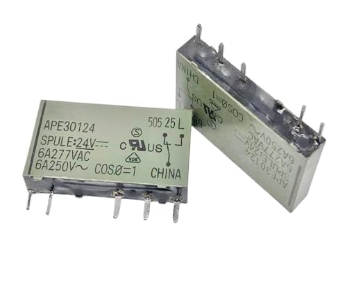 1pc APE30124 (41F-1C-24V) Relay 5 pins von BYCIFRLG