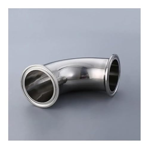 2" Tri Clamp x 51mm 2" Pipe OD SUS 316L Stainless Steel 90 Degree Elbow Fitting Home Brew Beer Wine von BYCIFRLG