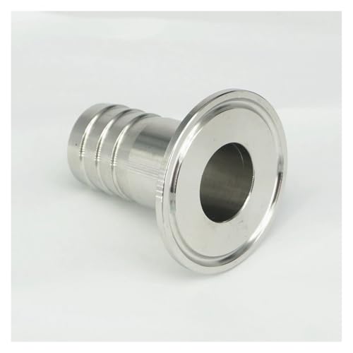 25mm Tube Barbed- Tri Clamp 1.5" Ferrule O/D 50.5mm 304 Stainless Steel Ferrule Clamp Pipe Connector Fitting von BYCIFRLG
