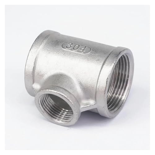 3/4" BSP To 1-1/4" BSP Female Thread 304 Stainless Reducing Tee 3 Way Connector Pipe Fitting water oil air von BYCIFRLG