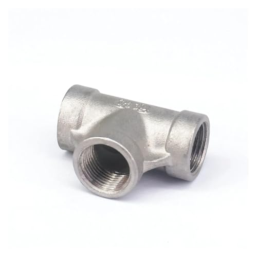 3/8" BSP Equal Female Tee Thread 3 Way 304 Stainless Steel Pipe Fitting Connector Coupling for water air gas 3/8" BSP Equal Female Tee Thread 3 Way 304 Stainless Steel Pipe Fitting Connector Coupling for water air gas von BYCIFRLG