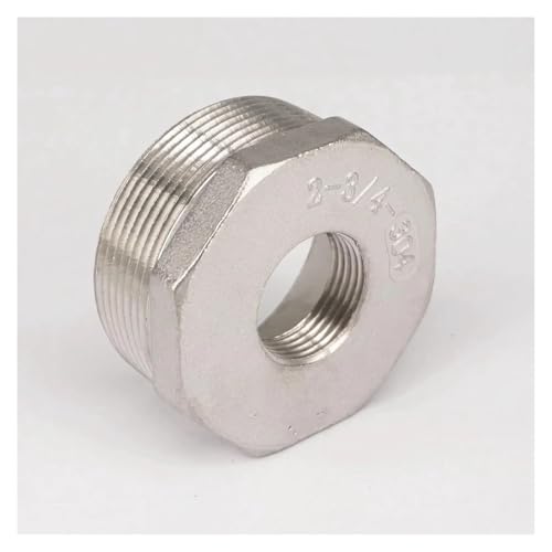 304 Stainless Steel Reducer 2" BSP Male Thread to 3/4" BSP Female Thread Reducing Bush adapter Fitting Gas Air Water Fuel von BYCIFRLG