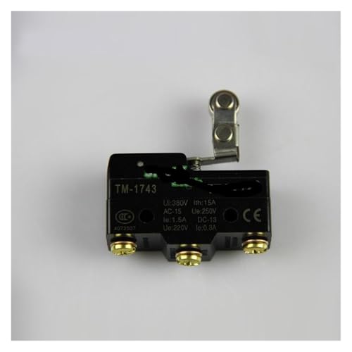 BYCIFRLG 10Pcs 15A 250VAC Miniature Switch Switch Zippy Switch TM VM 1743 Z-15GW2277-B von BYCIFRLG