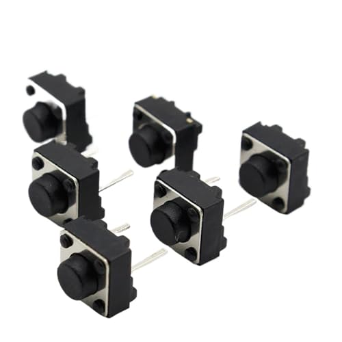 BYCIFRLG 6X6X5mm 2pinTactile Tact Push Button Switch Switch Momentary 100pcs/lot von BYCIFRLG