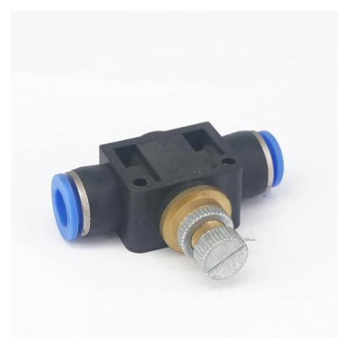 BYCIFRLG Push Fit Tube O/D 10mm Pneumatic Push In Flow Speed Control Valve Union Quick Release Air Fitting 0.8 Mpa BYCIFRLG Push Fit Tube O/D 10mm Pneumatic Push In Flow Speed Control Valve Union Quick Release Air Fitting 0.8 Mpa von BYCIFRLG