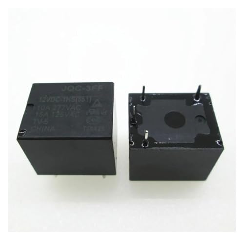 BYCIFRLG Relay JQC-3FF-12VDC-1HS JQC-3FF-012-1HS JQC-3FF 12VDC-1HS JQC-3FF 012-1HS HF3FF 012-HS HF3FF-012-HS 12VDC 12V 10A 277VAC von BYCIFRLG