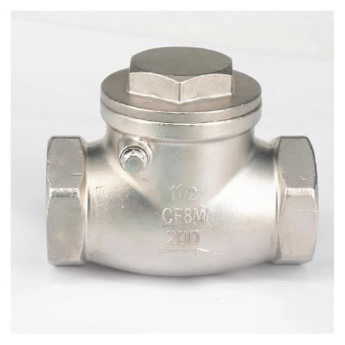 DN10 1-1/2" BSP Female Thread 304 Stainless Steel Swing Check Valve Non-return One way Valve 229 PSI von BYCIFRLG