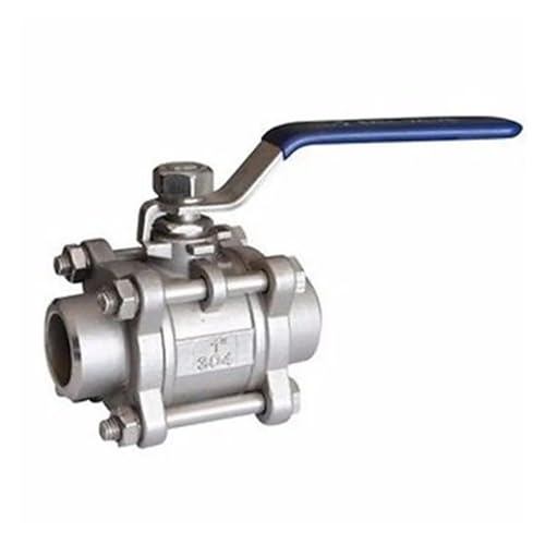 DN15 1/2" Weld 304 Stainless Steel 3-piece Type Ball Valve oil water air 229 PSI von BYCIFRLG