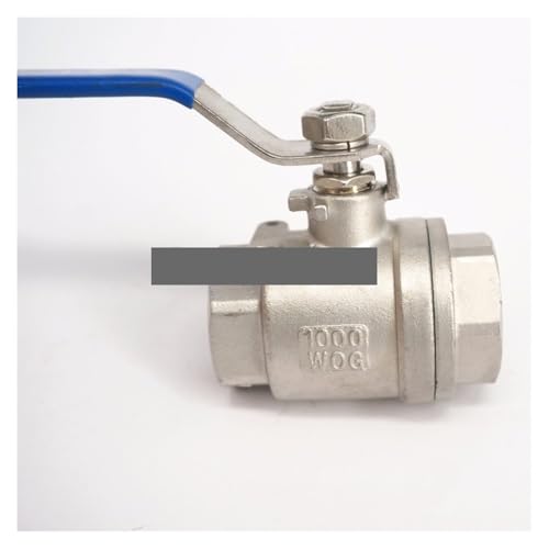 DN6 1/4" BSP Female Thread Full Bore 304 Stainless Steel 2-Piece Type Ball Valve oil water air 229 PSI DN6 1/4" BSP Female Thread Full Bore 304 Stainless Steel 2-Piece Type Ball Valve oil water air 229 PSI von BYCIFRLG