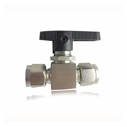 Fit For 8mm O/D Tube 304 Stainless Steel Compression fitting shut off Ball Valve 915 PSI Q91SA PN 6.4 von BYCIFRLG