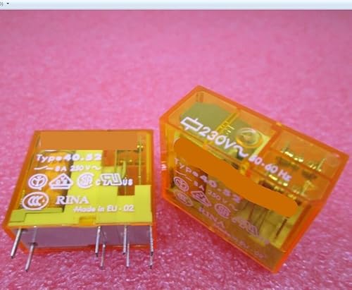 Relay 40.52.8.230.0000/40.52 230VAC 8A DIP8 2pcs/lot Relay 40.52.8.230.0000/40.52 230VAC 8A DIP8 2pcs/lot von BYCIFRLG