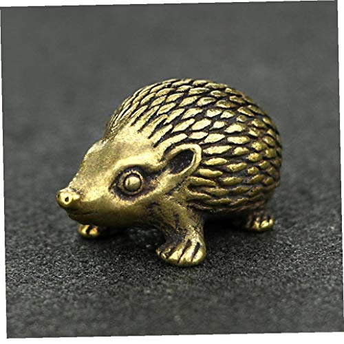 BYFRI Mini-Handarbeit Messing Hedgehog Figurine Dekor Tier Reizende Kleine Ornament Statue Für Home Office Schreibtisch BYFRI Mini-Handarbeit Messing Hedgehog Figurine Dekor Tier Reizende Kleine Ornament Statue Für Home Office Schreibtisch von BYFRI