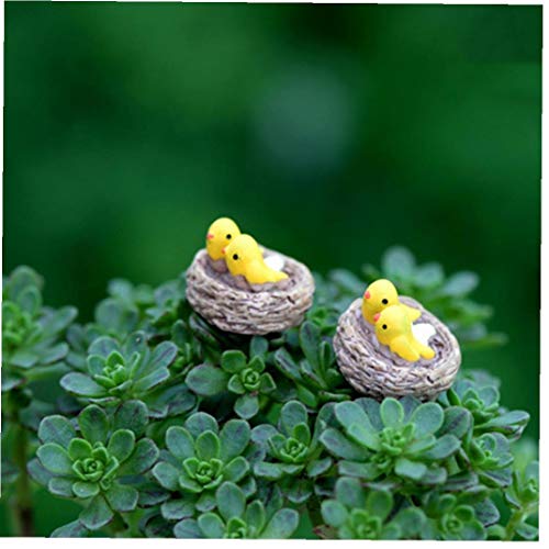 BYFRI Mini Nest Vögeln Fee Miniatures Zwerge Resin Crafts Figuren Für -Garten-Dekoration BYFRI Mini Nest Vögeln Fee Miniatures Zwerge Resin Crafts Figuren Für -Garten-Dekoration von BYFRI