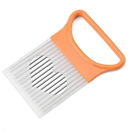 Zwiebel-halter Gemüse Kartoffel Cutter Slicer Gadget Edelstahl-gabel-slicing-helfer-küche-werkzeug-hilfe-gadget Cutting Chopper von BYFRI