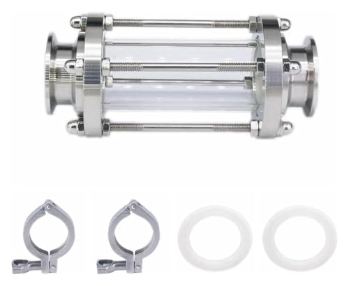 1 PC 38mm Dioptrien + 2 PCS,5 "Tri Clamp + Dichtung Sanitay Flow Schauglas SUS 304 Edelstahl Homebrew 1 PC 38mm Dioptrien + 2 PCS,5 "Tri Clamp + Dichtung Sanitay Flow Schauglas SUS 304 Edelstahl Homebrew von BYINGS