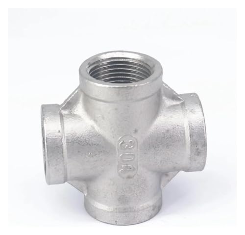 3/4 "BSP Weibliche 304 Edelstahl Kreuz 4 Weg Stecker Rohr Fitting Wasser Öl luft 3/4 "BSP Weibliche 304 Edelstahl Kreuz 4 Weg Stecker Rohr Fitting Wasser Öl luft von BYINGS