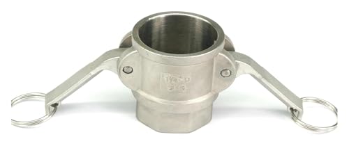 3 Zoll BSP-Innengewinde, 304 Edelstahl, Typ D-Buchse, Schnellmontage, Camlock-Anschluss, Nocken- und Nutkupplungsschlüssel 3 Zoll BSP-Innengewinde, 304 Edelstahl, Typ D-Buchse, Schnellmontage, Camlock-Anschluss, Nocken- und Nutkupplungsschlüssel von BYINGS