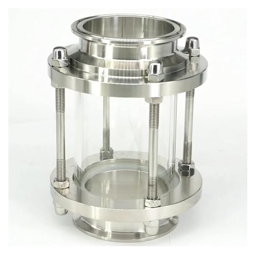 316 Edelstahl Fit 102mm Rohr OD 4 "Tri Clamp Ferrule 119mm Flow Schauglas Dipoter 316 Edelstahl Fit 102mm Rohr OD 4 "Tri Clamp Ferrule 119mm Flow Schauglas Dipoter von BYINGS