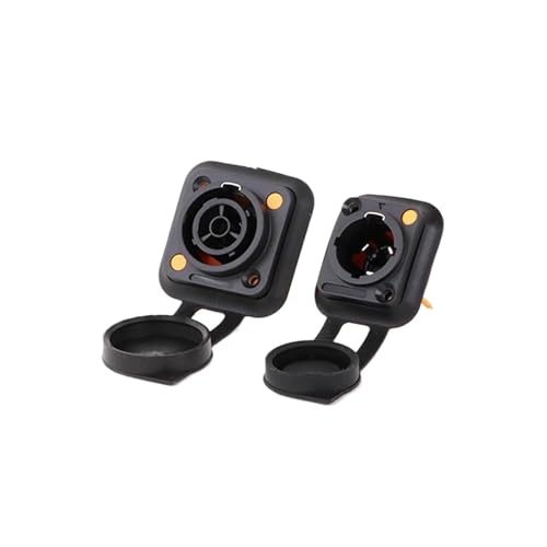 BYINGS 10 stücke 3Pins Wasserdicht Locking Männlichen Kabel P-lug Weibliche Chassis NAC3MPX oder NAC3MX-W + NAC3FPX + Powercon Stecker NAC3FX-W von BYINGS