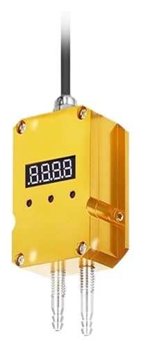 Differenzdrucktransmitter Digitalanzeige Differenzdrucksensor Laborreinigung Raumlüftermessung Winddrucktransmitter 4-20 mA(0-10V(4-20mA)+LEDdisplay) von BYINGS