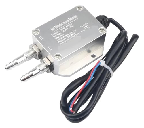 Differenzdrucktransmitter Drucksensor Digitaler Winddifferenzdrucktransmitter 4-20mA Out Sensor -50-0-50Kpa Drucktransmitter(-1Kpa to 1Kpa) von BYINGS