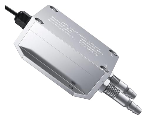 Differenzdrucktransmitter LCD-Differenzdrucktransmitter 4-20 mA Differenzdrucksensor 0-50 Pa 0-100 0-200 0-500(-2-2Kpa) von BYINGS