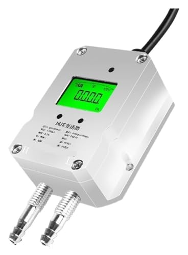 Differenzdrucktransmitter Winddrucktransmitter Mikrodifferenzdrucksensor Unterdruckmessgerät Lüfterleitung Digitalanzeige Differenzdrucksensor 4-20 mA(0-50KPa(LCD)) von BYINGS