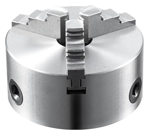 Dreibackenfutter 3-Backen-Drehfutter 100/125/160/200/250 mm Selbstzentrierendes Drehfutter Mehrfachspannbereich for die Drehmaschinen-Druckerbearbeitung(K11-125 125mm) von BYINGS