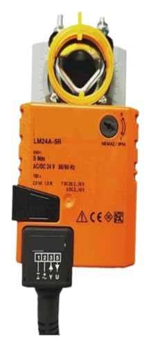 Motorisierter Klappenantrieb, LM24A-SR, geregelte 24 V, Entlüftungsklappenantrieb for HLK von BYINGS