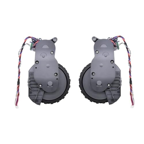 Ersatzteile For Staubsauger Mit Rechten Und Linken Laufrädern, Kompatibel Mit Roborock S7, Laufrad(L and R) von BYKJQKKDC