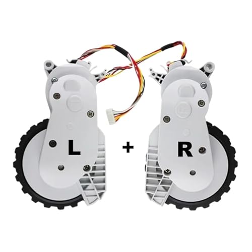 Linke Und Rechte Räder, Kompatibel Mit Xiaomi Robot Vacuum Mop 2 Pro 2 Lite MJSTL MJST1S, Laufräder For Kehrroboter, Teile(L+R) von BYKJQKKDC