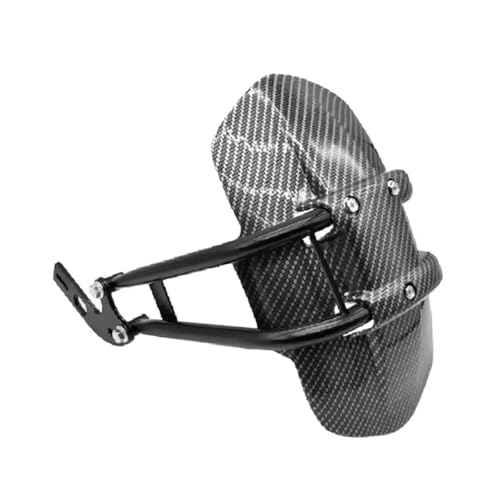 Motorrad-Hinterradkotflügelschutz, CNC-Aluminiumlegierung, Verstellbare Hinterradabdeckung, Schmutzfängerschutz For Zubehör(Gray) von BYKJQKKDC