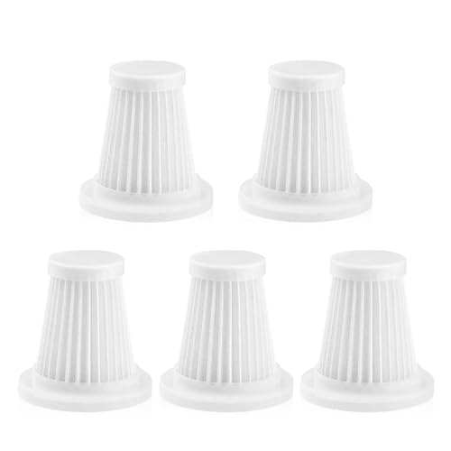 Staubsaugerfilter 2/3/5 PCS Wiederverwendbares Staubsaugerzubehör Waschbarer Filter Handstaubsauger-Werkzeugfilter(5pcs) von BYKJQKKDC