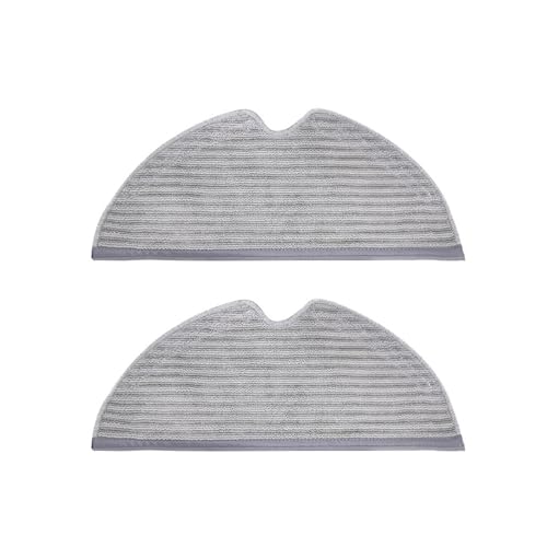 Waschbare Wischtücher For Roboterstaubsauger, Kompatibel Mit Dreame D9 F9, Zubehör, Wischlappen, Ersatzteile(2PCS) von BYKJQKKDC
