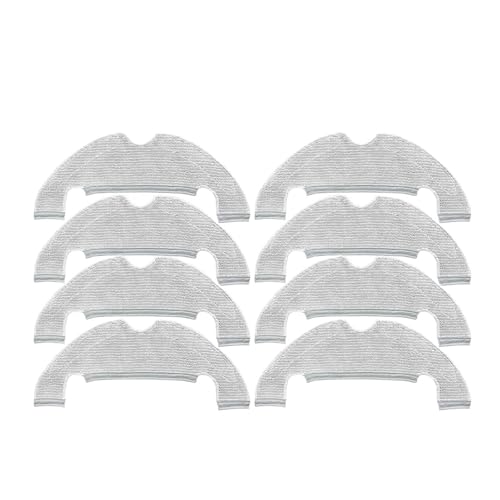 Wischtuch, Kompatibel Mit Dreame Z10 Pro D10 Plus D10s Plus, Tücher, Lappen, Staubsauger-Ersatzteile(8pcs) von BYKJQKKDC