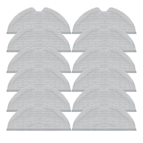 Wischtücher, Lappen, Kompatibel Mit Dreame Bot F9/D9/D9 Max/L10 Pro, Staubsauger-Wischmopp-Finder, Ersatzteile(12pcs) von BYKJQKKDC