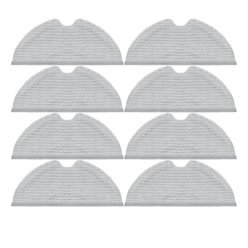 Wischtücher, Lappen, Kompatibel Mit Dreame Bot F9/D9/D9 Max/L10 Pro, Staubsauger-Wischmopp-Finder, Ersatzteile(8pcs) von BYKJQKKDC