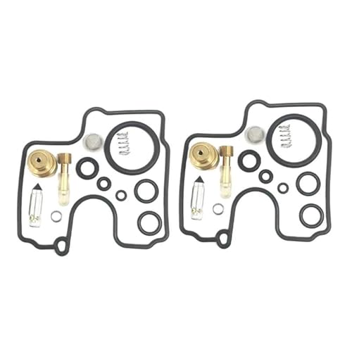 BYLKFC Vergaser-Umbauteile Motorrad-Vergaser-Reparatursatz Für Suzuki SV650 SV 650 S SU U 1999 2000 2001 2002 2er-Set Vergaser-Reparatur-Set Vergaser Reparatursatz Set von BYLKFC