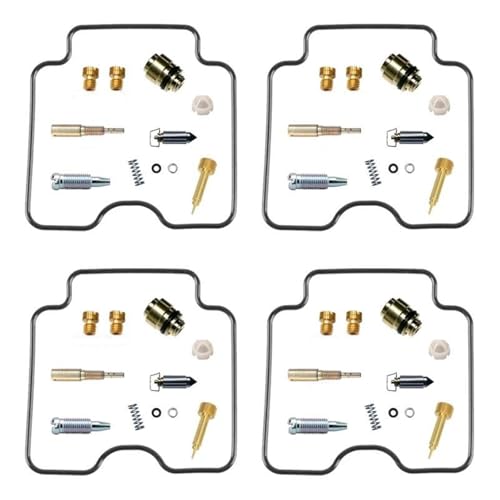 BYLKFC Vergaser-Umbauteile Vergaser-Reparatursatz Für Suzuki GSX-F GSX600 F FU GSX600F K1-K6 GSX 600 F 600F 1998-2006. Vergaser-Reparatursatz. Reparatursatz. Vergaser Reparatursatz Set(Satz 4) von BYLKFC