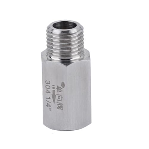 1/4" BSP Male to Female Thread 304 Stainless Steel Check Valve One Way Non-Return Valve 1/4" BSP Male to Female Thread 304 Stainless Steel Check Valve One Way Non-Return Valve von BYLSAGWHT