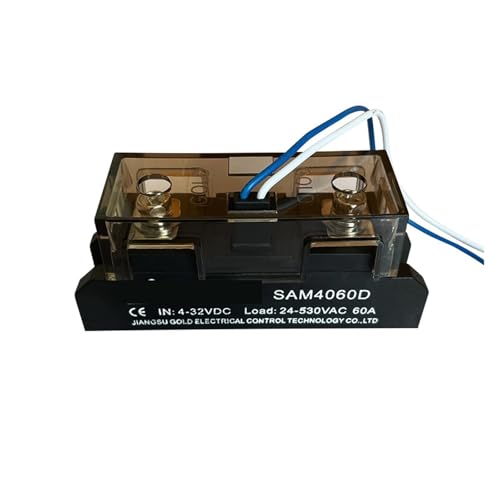 4-32VDC to 48-530VAC Industrial large current solid state relay DC-AC SAM4040D SAM4060D SAM4080D SAM40100D SAM40120D SAM40150D(SAM4080D 80A) von BYLSAGWHT