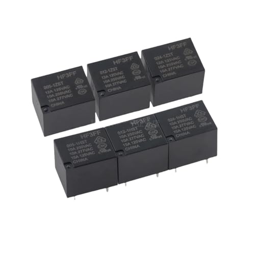BYLSAGWHT 10PCS HF3FF-005-1ZST 5PIN 12A Relay von BYLSAGWHT