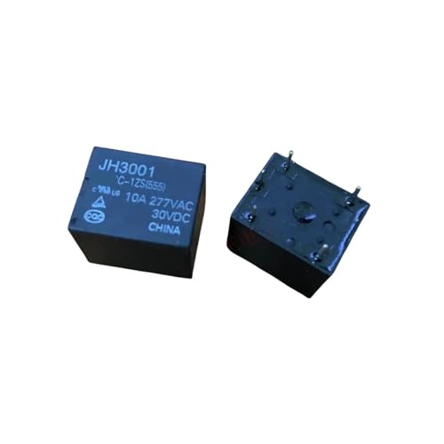 BYLSAGWHT 10PCS JH3001-9VDC-1ZS 9VDC 10A 5PIN Relay JH3001 von BYLSAGWHT