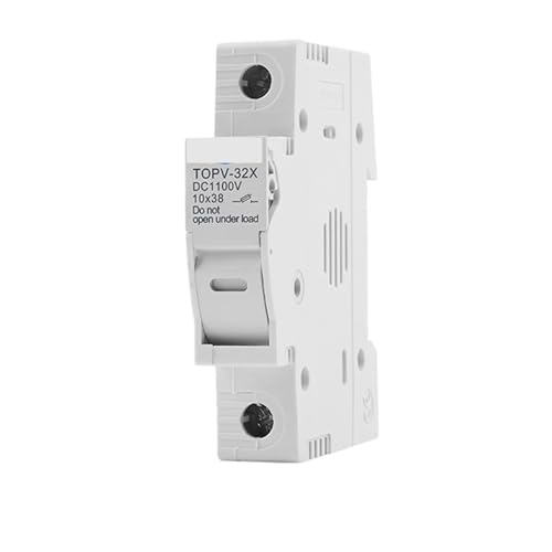 BYLSAGWHT 1PC 1P with LED 1100V DC Fuse Holder 10 * 38mm TOPV-32X von BYLSAGWHT
