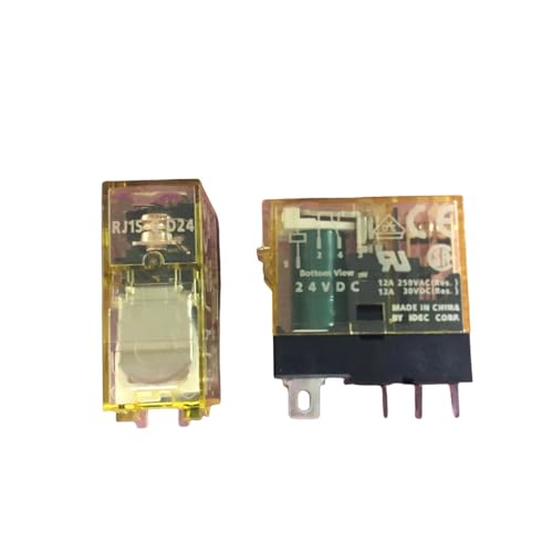 BYLSAGWHT 1PCS RJ1S-C-D24 Relay 5pin 1 Open 1 Closed 12A von BYLSAGWHT