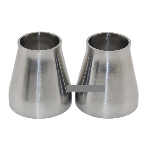 BYLSAGWHT 1Pcs 38mm to 19mm Pipe Adapte SS304 Stainless Steel Butt Welding Speed Reducer von BYLSAGWHT