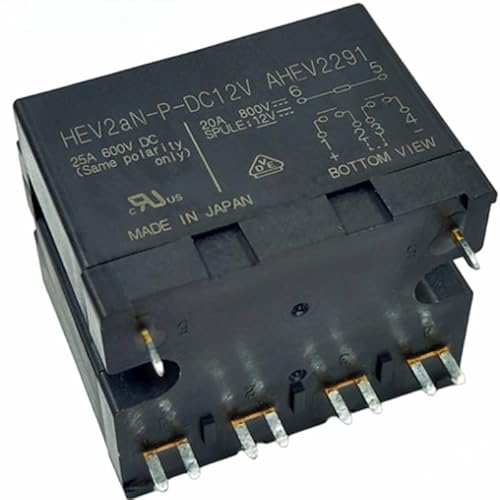 BYLSAGWHT 1pcs/Lot Relay:HEV2aN-P-DC12V AHEV2291 25A 600VDC von BYLSAGWHT