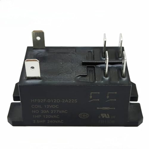 BYLSAGWHT 1pcs/Lot Relay:HF92F-012D-2A22S 12VDC 30A 6pins BYLSAGWHT 1pcs/Lot Relay:HF92F-012D-2A22S 12VDC 30A 6pins von BYLSAGWHT