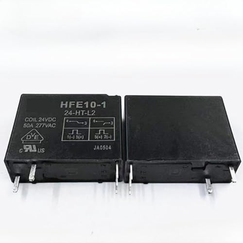 BYLSAGWHT 1pcs/Lot Relay:HFE10-1 24-HT-L2 24VDC 50A 4pins Double Coil Magnetic Holding Relay BYLSAGWHT 1pcs/Lot Relay:HFE10-1 24-HT-L2 24VDC 50A 4pins Double Coil Magnetic Holding Relay von BYLSAGWHT